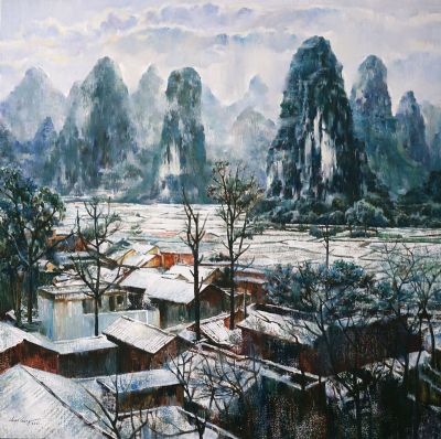 ��˷��ѩ--80��80cm-2011��