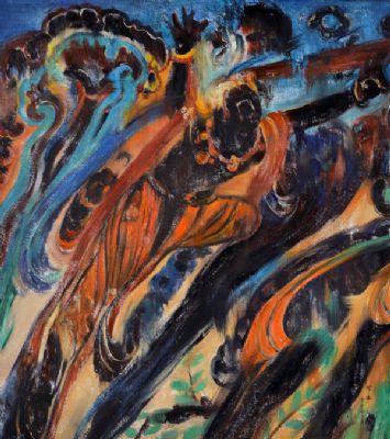 ����ͼ �ػ͵�324�� 100X89cm 2013��